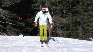 Harald Harb How to Ski Series 1 Lesson 4 continued Tipping your skis the order of movements [upl. by Maude]