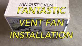 Fantastic Vent Fan installation [upl. by Leff]