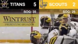 GBS Titans Varsity vs Lake Forest Scouts  202324 SHL Game 20 [upl. by Dwyer]