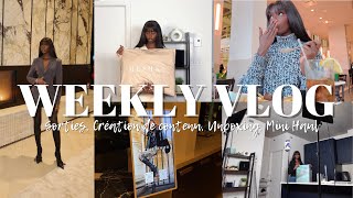 VLOG  Sorties création de contenu unboxing calendrier de l’avent mini haul Meshki…  Maguie [upl. by Akimehs]