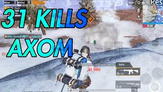 31 Kills  Trio Squads  Axom Clan  PUBG Mobile [upl. by Dermot]