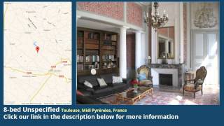 8bed Unspecified for Sale in Toulouse Midi Pyrénées France on frenchlifebiz [upl. by Tarra]