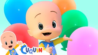 Learn with Cuquin and the balloons  Educational videos [upl. by Aronle]