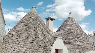 Alberobello Italy  walking tour Trip2001 italy puglia alberobello trulli walkingtour [upl. by Enicar]