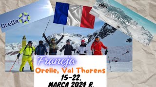 Wyjazd na narty Francja Orelle Val Thorens 1522032024 r [upl. by Ailices]