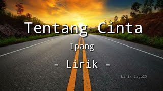 Tentang Cinta  Ipang  Cover By Nindya Laksita amp Tofan [upl. by Detta223]