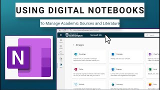 Using Digital Notebooks to Manage Academic Sources [upl. by Sokcin]