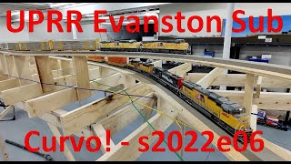 s2022e06  Model Train Layout Built for Operations amp Realism More mainline trackage up to Curvo [upl. by Loredana112]