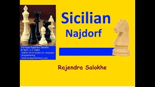 Chess English  Game in Sicilian Najdorf [upl. by Sucramrej]