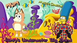 Chilli Heeler amp Marge Simpson Henrys Underwater Big Band The Wiggles AI Cover [upl. by Asylla477]