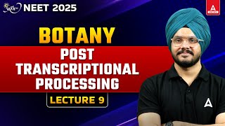 TRANSCRIPTION CLASS 12  COMPLETE BOTANY NEET 2025  Lecture 9 [upl. by Ellette]