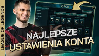 NAJLEPSZE USTAWIENIA DO GRY LEAGUE OF LEGENDS  PORADNIK MAIKELB [upl. by Sim317]