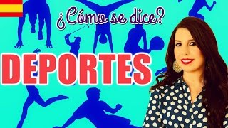 Sports in Spanish Vocabulary [upl. by Noellyn]