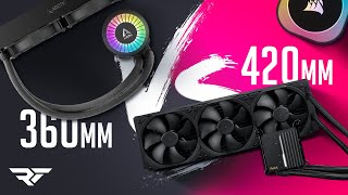 Size Matters 420mm vs 360mm AiO Showdown [upl. by Harrington]