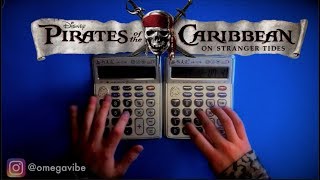 Hes a Pirate  Pirates of the Caribbean Theme Dual Calculator Cover [upl. by Ben]