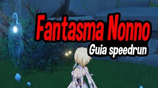 TODAS AS LOCALIZAÇOES DO FANTASMA NONNO  GUIA SPEEDRUN  ILHA TSURUMI  INAZUMA  GENSHIN IMPACT [upl. by Zurheide]