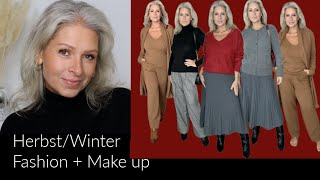 HERBST Winter MODE Lounge Fashion und leichtes Make up I Mamacobeauty [upl. by Rochus490]