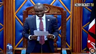 PRESIDENT RUTO TO SENATE REGARDING NOMINATION OF GERALD NYAOMA AS DEPUTY GOVERNOR CENTRAL BANK [upl. by Rahs22]