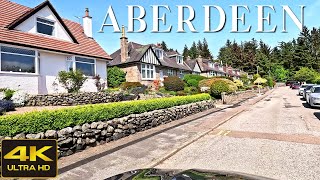 Aberdeen Scotland Driving Tour Bieldside Cults and Hazlehead [upl. by Eceinart359]