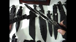 Cuchillos M48 Comando M48 United Cutlery Kommando Bowie Tanto Dagger Cylone Karambit Kukri [upl. by Janek]