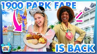 The LAST Disney World Restaurant to REOPEN  1900 Park Fare Review [upl. by Aihsinyt35]