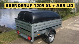 Brenderup 1205 XL trailer with Abs lid FULL REVIEW  Please like if you find this helpful [upl. by Deeraf517]