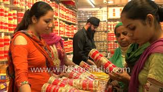 Indian bridal bangles or chooda for sale in Punjab [upl. by Pollack]