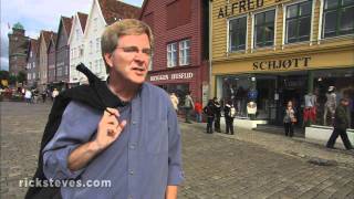 Bergen Norway Salty Harbor Town  Rick Steves’ Europe Travel Guide  Travel Bite [upl. by Tipton]