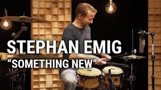 MEINL Percussion Studio Session  Stephan Emig quotSomething Newquot [upl. by Nwavahs]