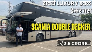 Asias Most LUXURY Double Decker  4 Crore ki SCANIA Bus Journey  Dhaka to Chittagong bangladesh [upl. by Ahsaeit376]