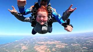 Tricia at Skydive Windy City  Diamond Package [upl. by Cecilius516]