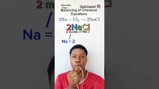 Balancing of Chemical equations Na  Cl  NaCl [upl. by Ashely]