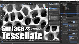 How to Tessellate Mesh in Blender [upl. by Ynna]