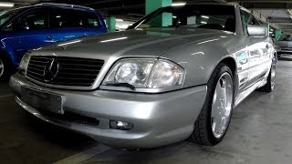 1996 Mercedes Benz SL600 AMG 49K LHD  Japanese Car Auctions  Auto Access Japan [upl. by Ennovyahs]