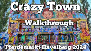 Crazy Town  Rasch  Walkthrough  Pferdemarkt Havelberg 2024 [upl. by Leatri]