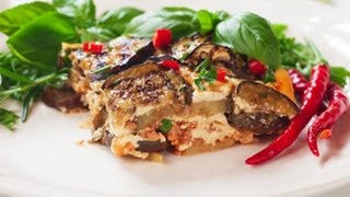 Moussaka végétarienne sans gluten avec les produits Jardin BiO [upl. by Ardeid]