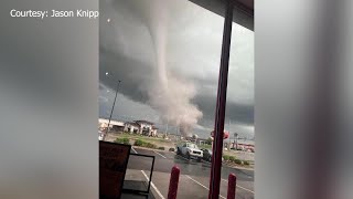 Andover tornado footage [upl. by Aysab]