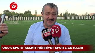 ONUK SPORT KELKİT HÜRRİYET SPOR LİGE HAZIR [upl. by Case]