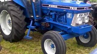 Restored Ford 7610 tractor [upl. by Ahsiela]