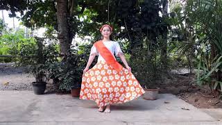 ALITAPTAP FOLK DANCE Solo PhilippineFolkDance [upl. by Mehsah586]