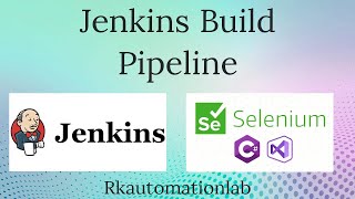 CICD Jenkins Tutorials  Selenium  C  Nunit  Pipeline Job [upl. by Eiramannod909]