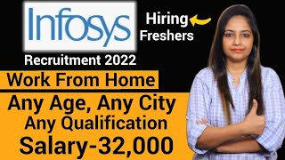 Infosys Recruitment 2022  Hiring Freshers  JulyInfosys Vacancy Work From Home JobGovt Jobs July [upl. by Lraed529]