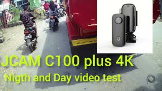 SJCAM c100 plus 4k Nigth and Day video test [upl. by December]