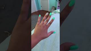 nails transition preppy like nailsnailsnails nailicious subscribe sub nailart [upl. by Willyt]