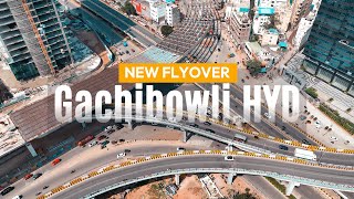 🚧 Gachibowli Flyover Update 🚧 hyderabadinfrastructure [upl. by Wailoo270]