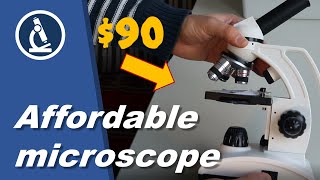 🔬 076  What is one of the CHEAPEST USABLE microscopes A review  amateur science microscope [upl. by Erv]