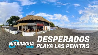 Desperados Playa Las Peñitas Beach Nicaragua 🇳🇮 [upl. by Shinberg]