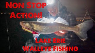 Shore Lake Erie Walleye Fishing Limited Out [upl. by Sheelah]