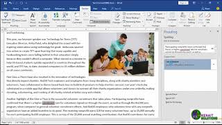 26 how to Check spelling and grammar in office word 2019 [upl. by Sib702]