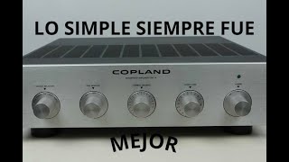 COPLAND CSA 14 La simplicidad en Amplificadores [upl. by Anoif]